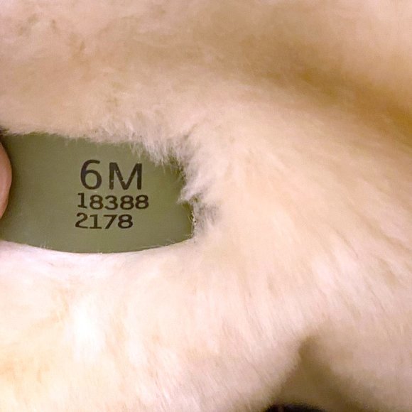 Women's Timberland Tan Leather Winter‎ Snow Boots Size 6 M Model 18388 2178 - Picture 9 of 10